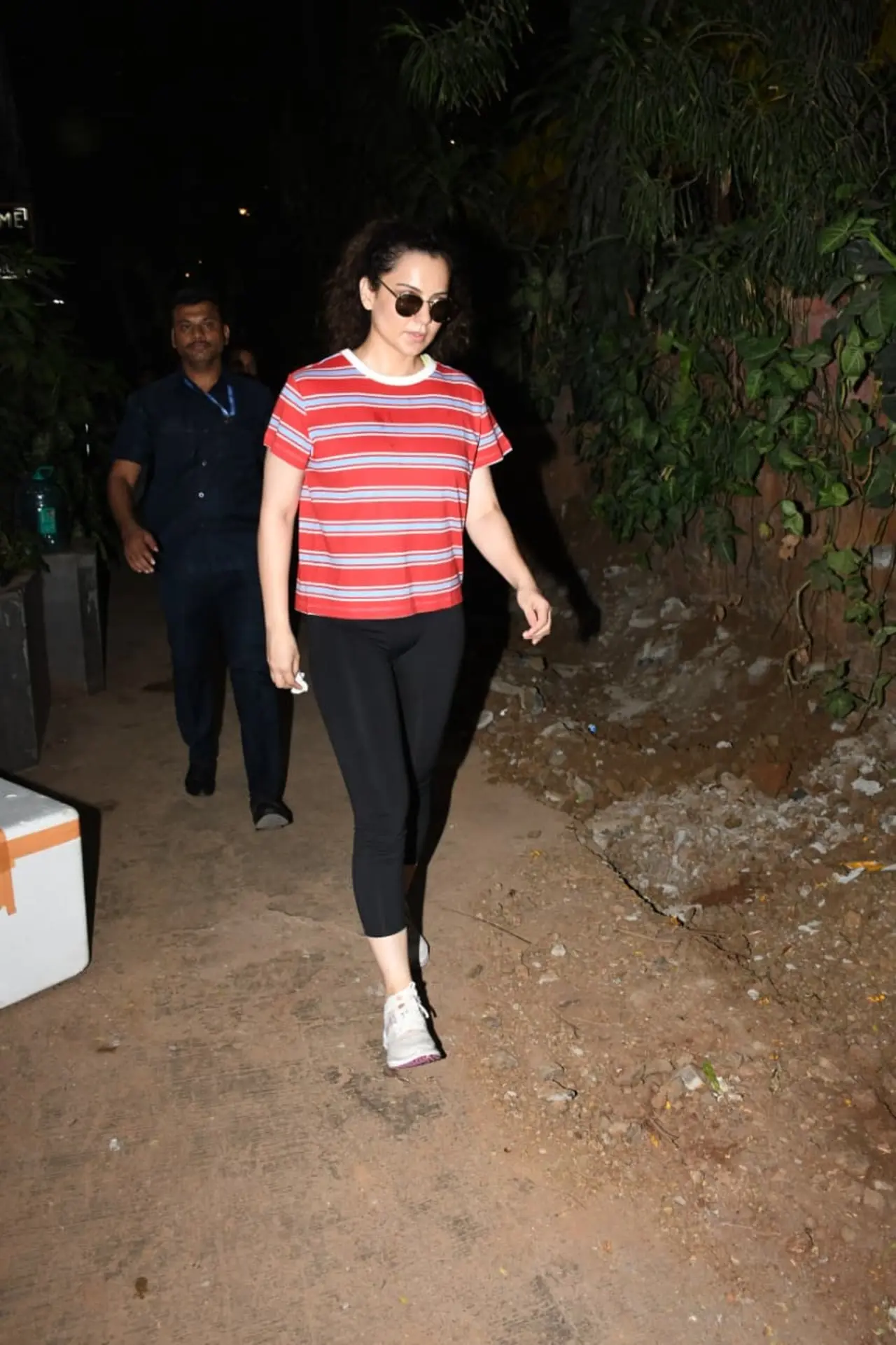 Kangana Ranaut was also spotted stepping out for her work commitments in the city on Saturday afternoon. Kangana Ranaut was also spotted stepping out for her work commitments in the city on Saturday afternoon.